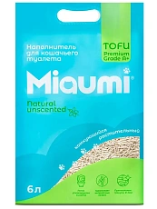 Miaumi Наполнитель TOFU Natural Unscented